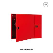英标认证消防卷盘箱 (水平, 双门),碳钢板/不锈钢板
